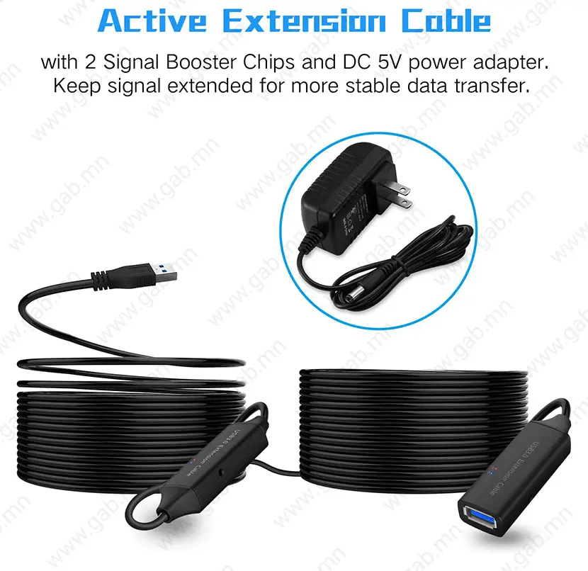 ACC Cable USB 3.0 20m Hi-Speed +5V 2A Extension Black Gab.mn_01b.webp