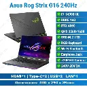 Asus Rog Strix G16 G614J/ i9-14900HX/ 16G/ M.2 1TB/ RTX4060/ 240Hz QHD/ 16.0" Gaming Laptop