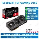 RX 6800XT TUF GAMING O16G Radeon Asus GC'