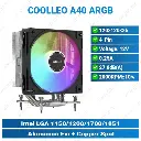 COOLLEO A40 ARGB Intel Air Cooler