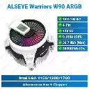 ALSEYE Warriors W90 ARGB White Intel Air Cooler
