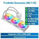 ProArtist Economic AIO 5 SE White 360 Liquid Cooler