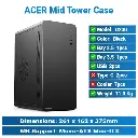 ACER U200 Mini Tower Black | PC Case