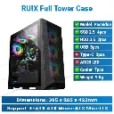 Ruix Poseidon Full Tower Black Case