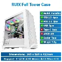Ruix Poseidon Full Tower White Case