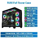Ruix Sea View Pro Max Full Tower Black Case