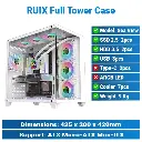 Ruix Sea View Pro Max Full Tower White Case