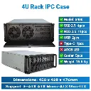 S400 450*428*176mm 4U Rack IPC Case