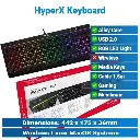 HyperX Alloy Core RGB Membrane Gaming Keyboard KMP