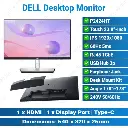 DELL P2424HT 24" 60Hz Multi-Touch HDMI DP LAN Black | Desktop Monitor