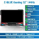 E-BLUE SCION 32-inch RGB 144Hz | Gaming Monitor
