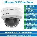 Hikvision EXIR Fixed Dome Camera H.265+ 2MP DS-2CD1123G0E-I IP Camera