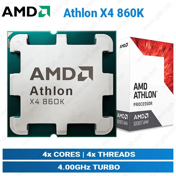 [#11'0001] Athlon X4 860K AMD CPU