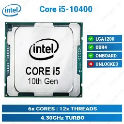 [#11'0005] Core i5-10400F | Intel CPU