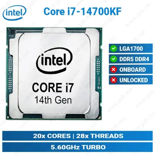 [#11'0014] Core i7-14700KF | Intel CPU