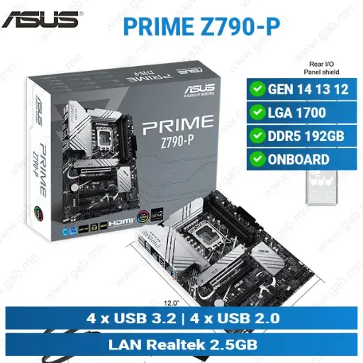 [#12'0009] PRIME Z790-P D5 | ASUS Motherboard