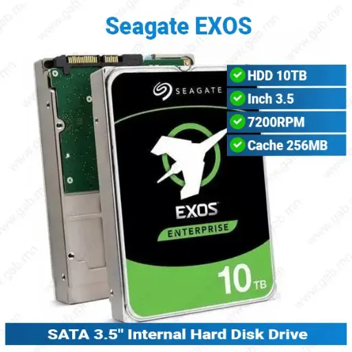 [#16'0026] 10TB 7.2K 3.5 EXOS Seagate HDD'